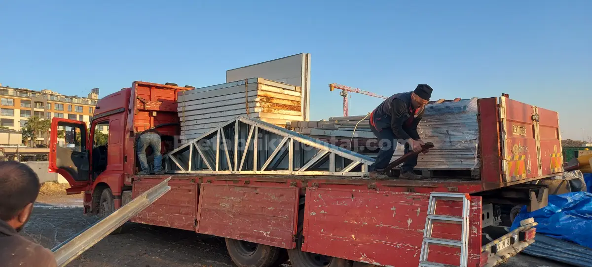 Prefabrik Bina Yer Değiştirme Hizmeti
